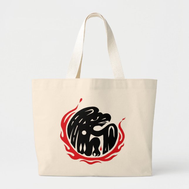 Grand Tote Bag Thunderbird Phoenix (Devant)