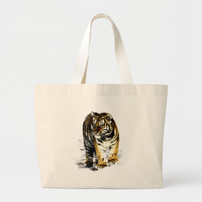 Grand Tote Bag Tigre (Devant)