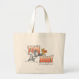 Grand Tote Bag Tom et Jerry Basketball 3