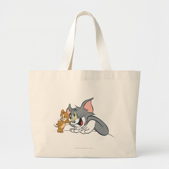 Grand Tote Bag Tom et Jerry Best Buds (Devant)