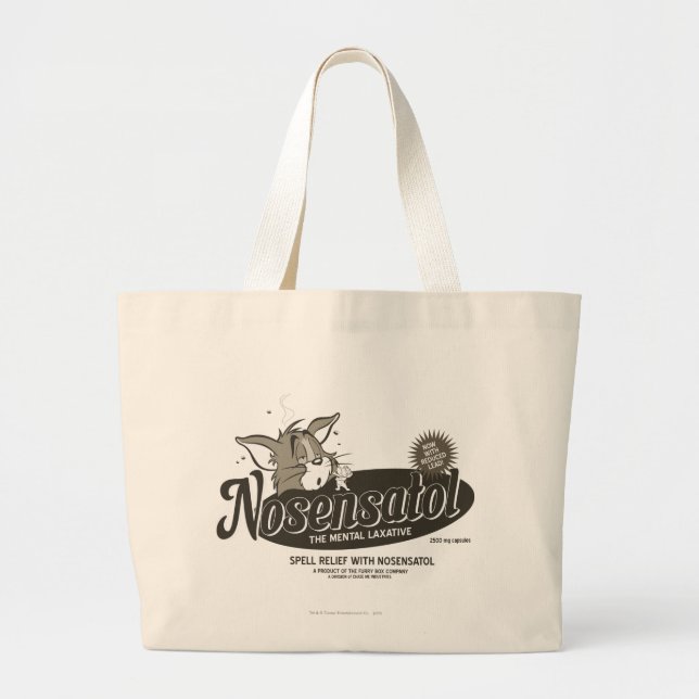 Grand Tote Bag Tom et Jerry Nosensatol (Devant)