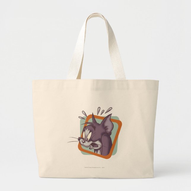 Grand Tote Bag Tom Scaredy Cat (Devant)