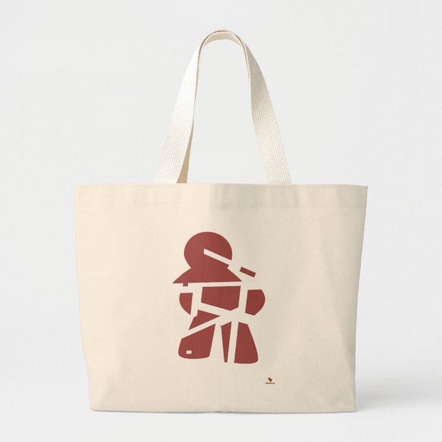Grand Tote Bag Torn Apart Meeple Board Jeu Art Amusant (Devant)