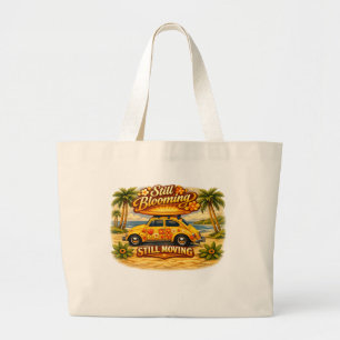 Grand Tote Bag Toujours en fleurs, toujours en mouvement.