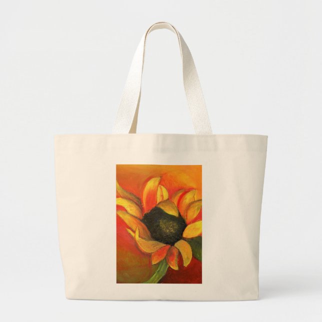 Grand Tote Bag Tournesol 2011 de septembre (Devant)