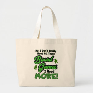 Grand Tote Bag Tous les Jeux Funny Boardgame Collection