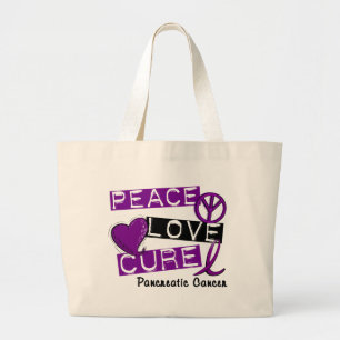 Grand Tote Bag TRAITEMENT 1 d'AMOUR de PAIX de conscience de