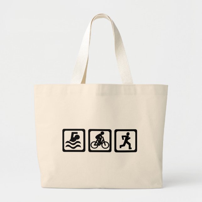 Grand Tote Bag Triathlon (Devant)