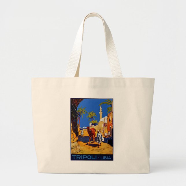Grand Tote Bag Tripoli - Libia (Libye) (Devant)