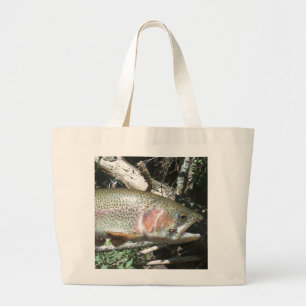 Grand Tote Bag Truite arc-en-ciel