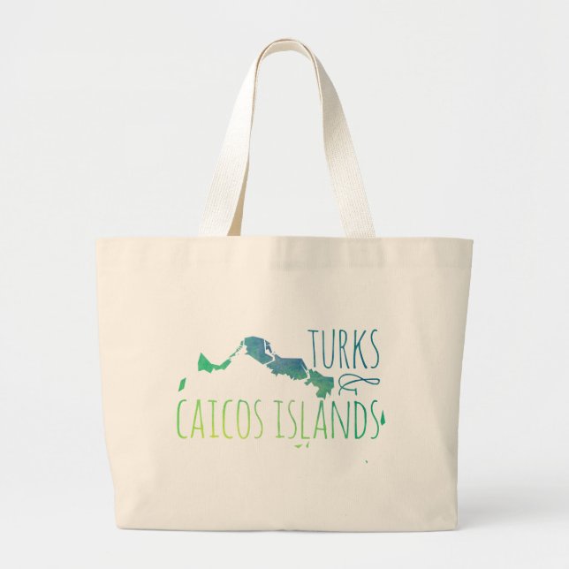 Grand Tote Bag Turcs et la Caïques (Devant)