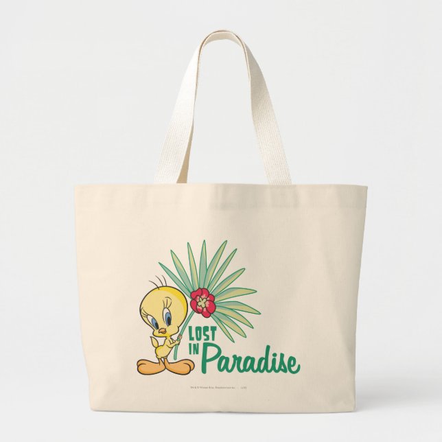 Grand Tote Bag Tweety "Lost In Paradise" (Devant)