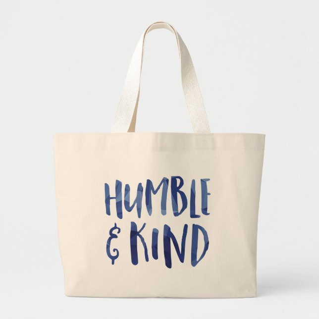 Grand Tote Bag Typographie géométrique modeste et semblable - GLS (Devant)
