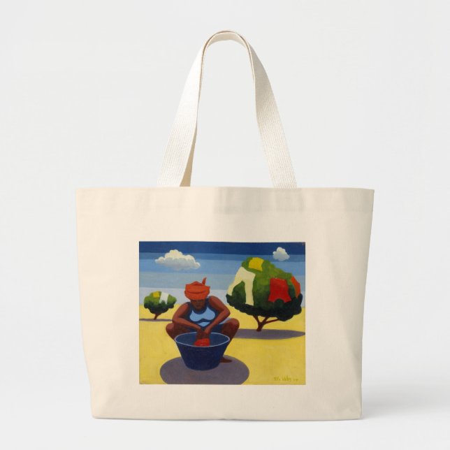 Grand Tote Bag Un jour de séchage 2007 (Devant)