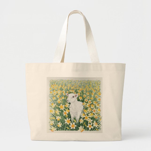 Grand Tote Bag Un ressort dans l'étape (Devant)