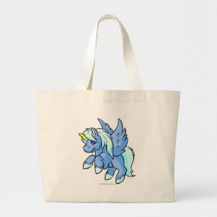 Grand Tote Bag Uni bleu
