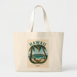 Grand Tote Bag Vacances à Hawaï