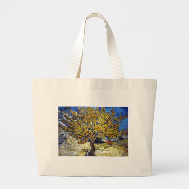 Grand Tote Bag Van Gogh Mulberry Tree Art impressionniste (Devant)