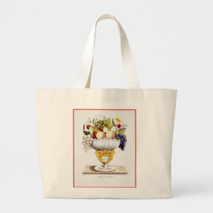 GRAND TOTE BAG VASE DE FRUITS