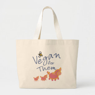 Grand Tote Bag Végétal pour animaux