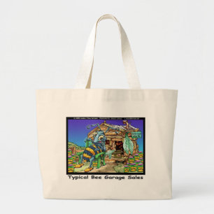 Grand Tote Bag Ventes de Garage d'Abeilles Typiques Cadeaux et T-