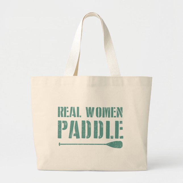 Grand Tote Bag Véritables Femmes Paddle (Devant)