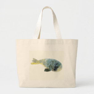 Grand Tote Bag Vert d'Aqua