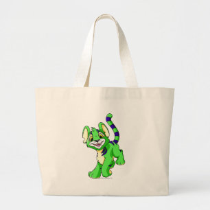 Grand Tote Bag Vert de Kougra