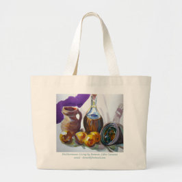 Grand Tote Bag Vie méditerranéenne par Doranne Alden Caruana