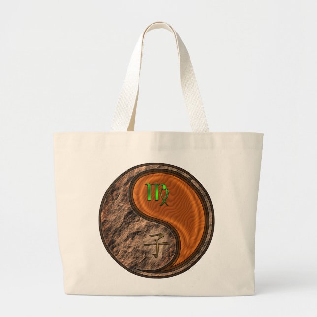 Grand Tote Bag Vierge et rat de bois (Devant)