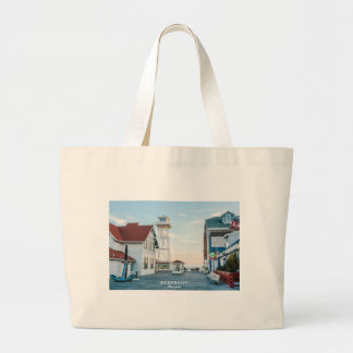 Grand Tote Bag Ville le Maryland d'océan