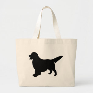 Grand Tote Bag Vitesse de golden retriever