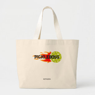 Grand Tote Bag Vivid Pickle Boss Graphic Personnel