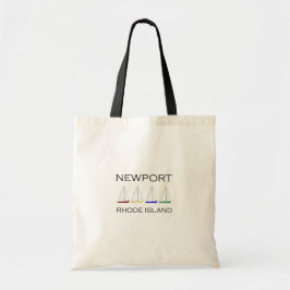Grand Tote Bag Voiliers de Newport Île de Rhode