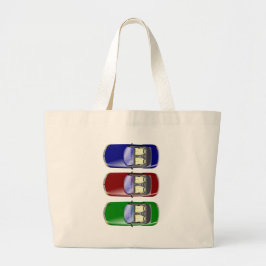 Grand Tote Bag Voitures colorées