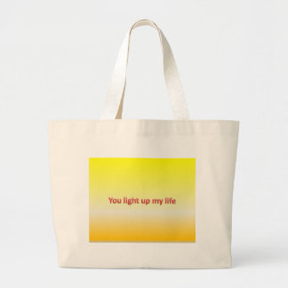Grand Tote Bag vous allumez ma vie
