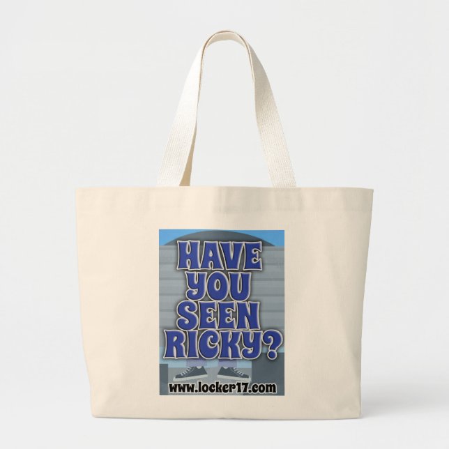 Grand Tote Bag Vous avez Ricky vu (Devant)