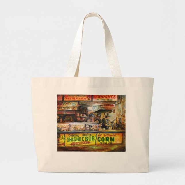 Grand Tote Bag Vous ne pouvez pas rivaliser avec cela (Devant)