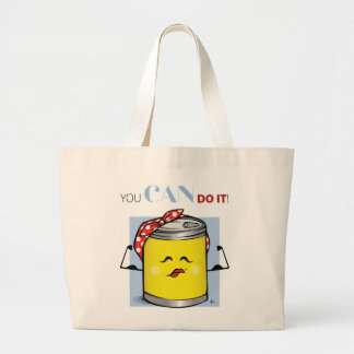 Grand Tote Bag Vous POUVEZ le faire