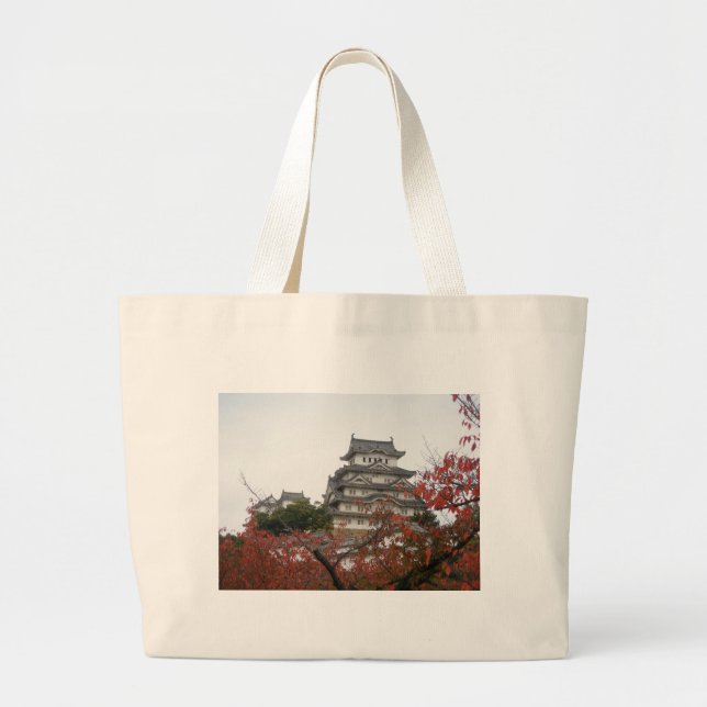 Grand Tote Bag Voyage Château Himeji (Devant)