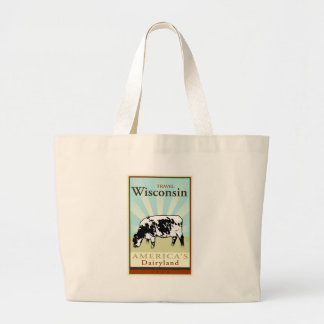 Grand Tote Bag Voyage le Wisconsin