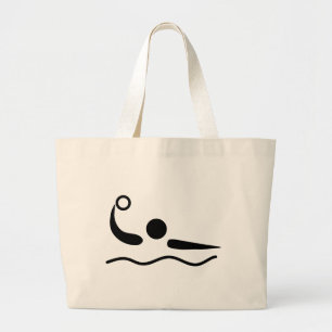 Grand Tote Bag Water Polo Waterpolo Pictogram
