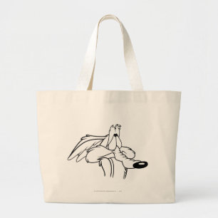 Grand Tote Bag Wile E. Coyote Looking Up