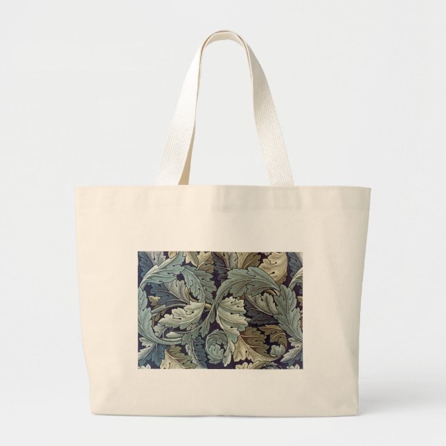 Grand Tote Bag William Morris Acanthus Feuilles (Devant)