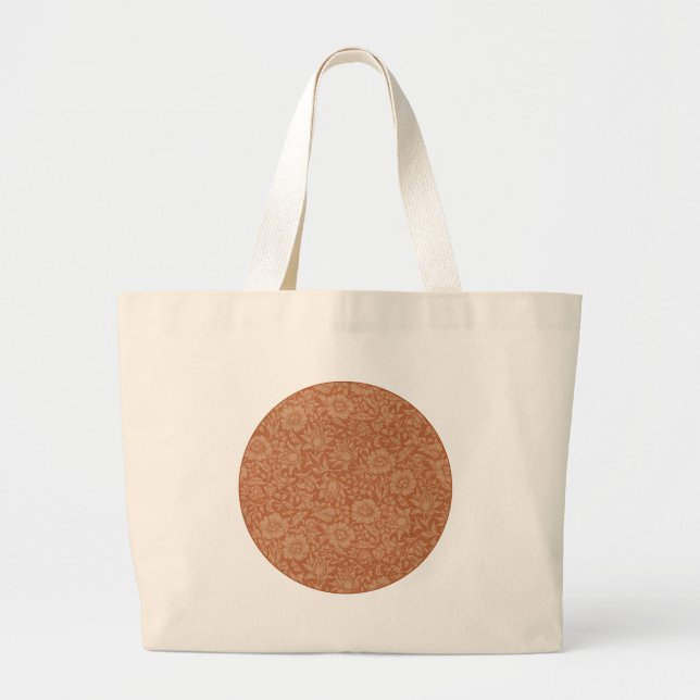 Grand Tote Bag William Morris Mallow Fond d'écran floral (Devant)