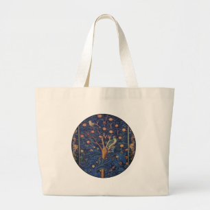 Grand Tote Bag William Morris Woodpecker Tapestry Arts & Artisana