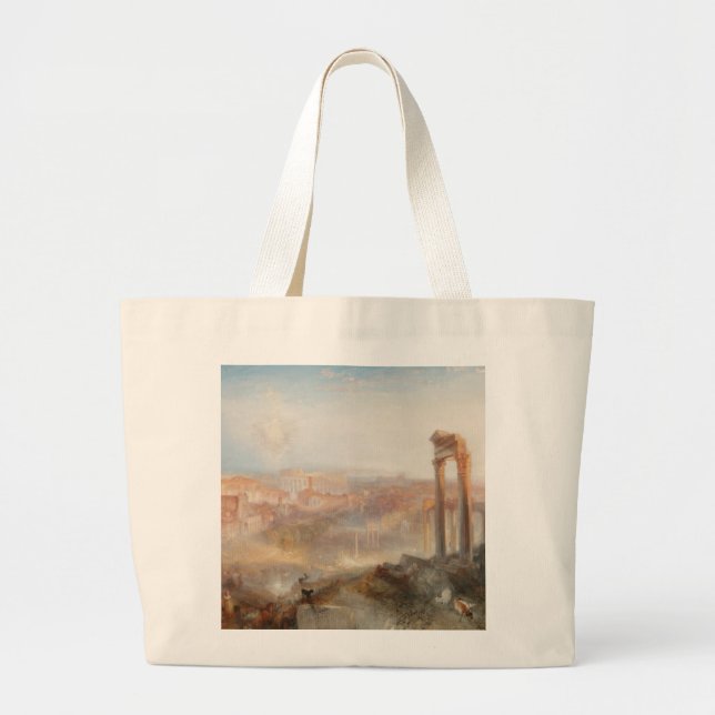 Grand Tote Bag William Turner British - Moderne Rome-Campo Vaccin (Devant)