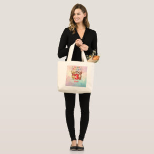 Grand Tote Bag Winnie l'Ourson   Joyeux Anniversaire