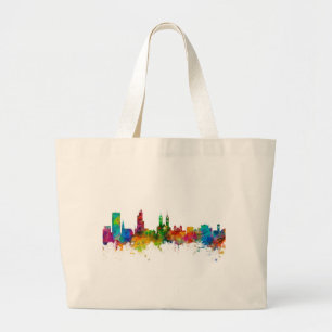 Grand Tote Bag Winterthour Suisse Skyline