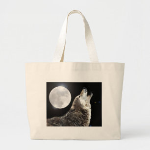 Grand Tote Bag Wolf & Moon